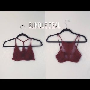 Victoria Secret Brallete Halter Bundle Pair Set